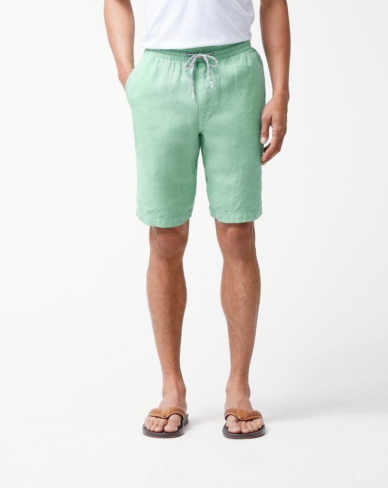 Linen in Paradise 10-Inch Shorts