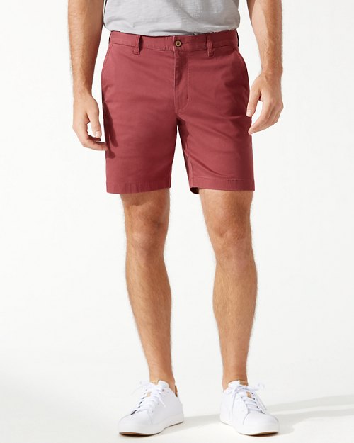 Mode Pantalons courts Shorts taille haute Tommy Bahama Short taille haute gris clair style d\u00e9contract\u00e9 