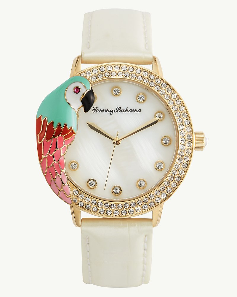 Parrot Watch With Swarovski® Crystals
