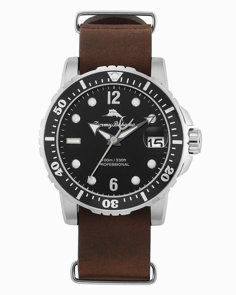 tommy bahama island diver men's watch