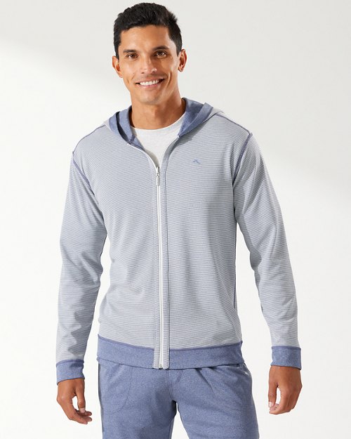 Reversible Double-Knit Full-Zip Sweatshirt