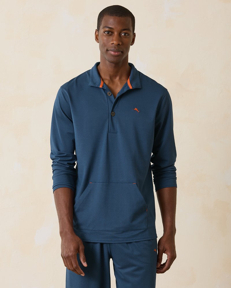 Tommy bahama long hot sale sleeve polo