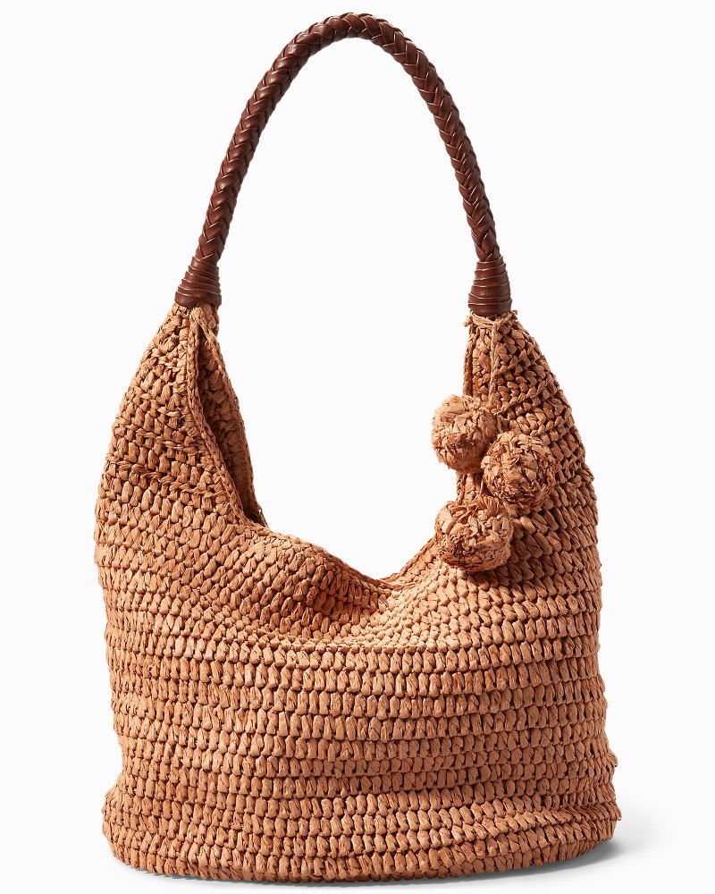 Tommy Bahama Mama Straw Hobo Bag