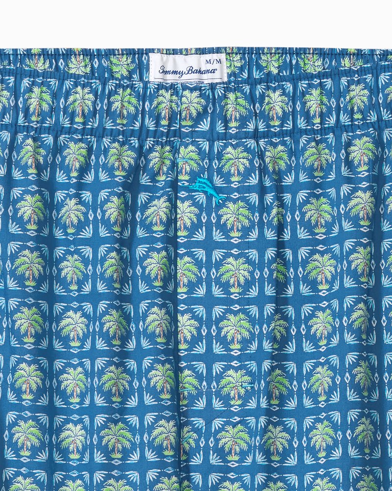 Woven Poplin Tropic Cocktail Print Boxers