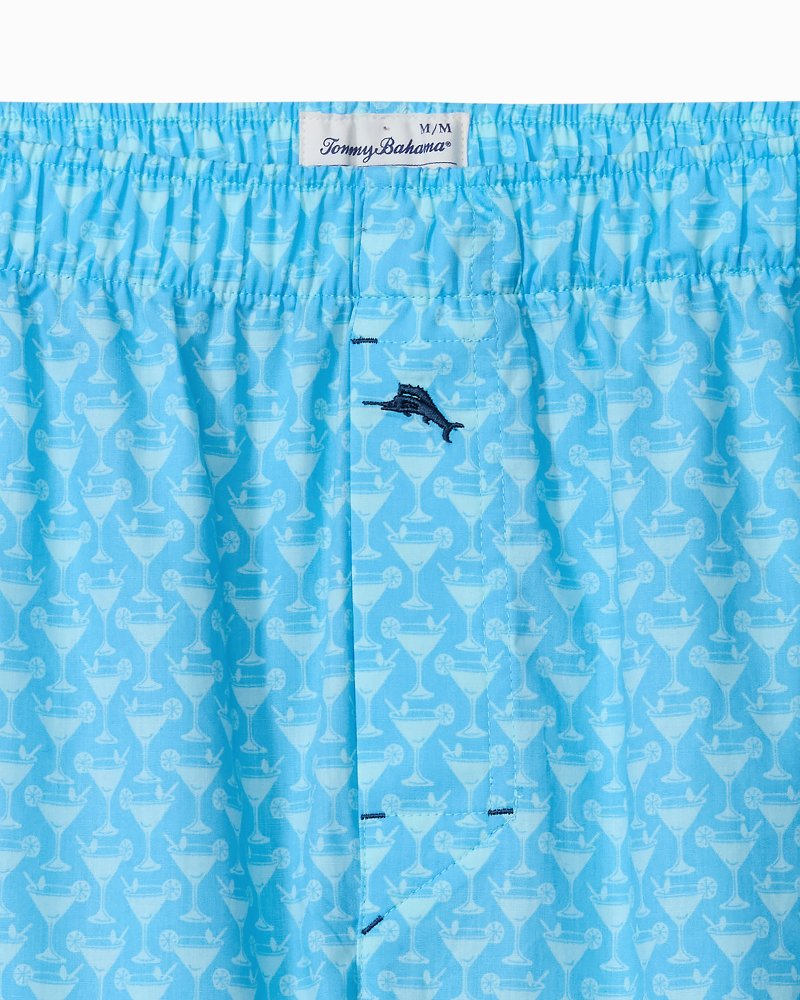 Woven Poplin Tropic Cocktail Print Boxers