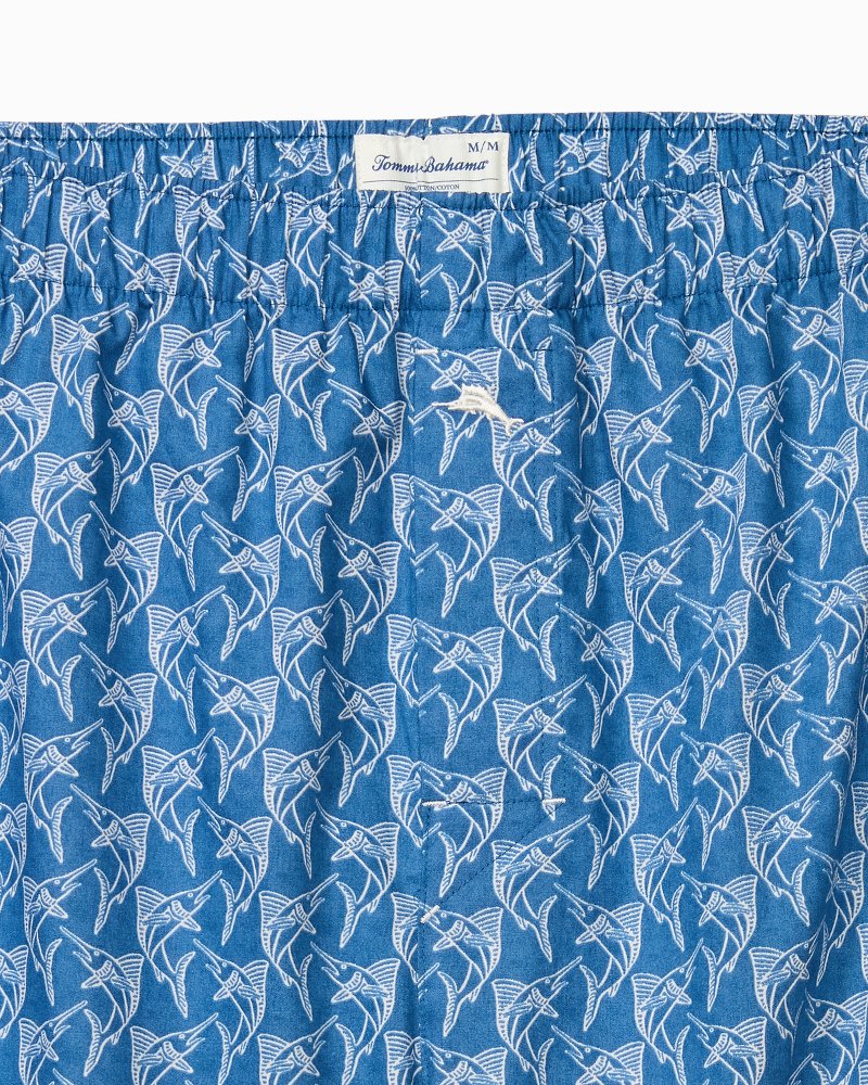Woven Poplin Etched Tropics Boxers