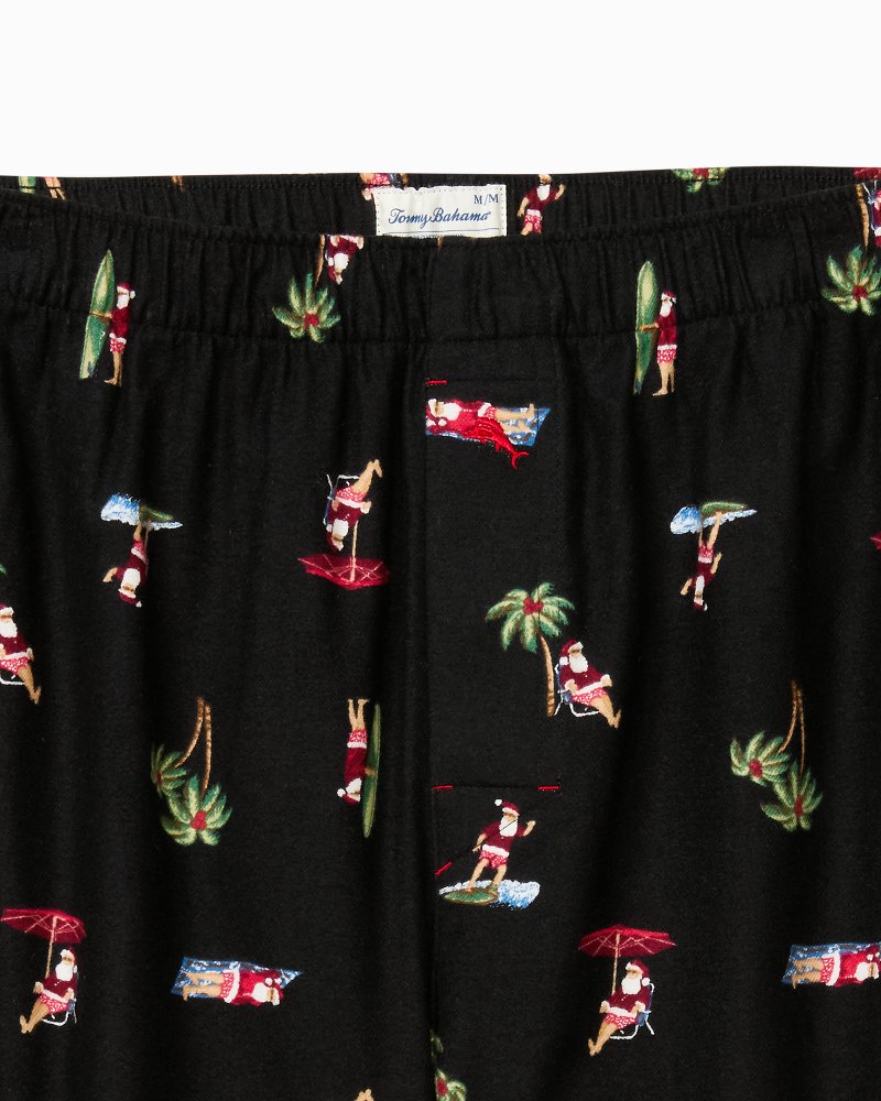 Santa's Holiday Flannel Boxers