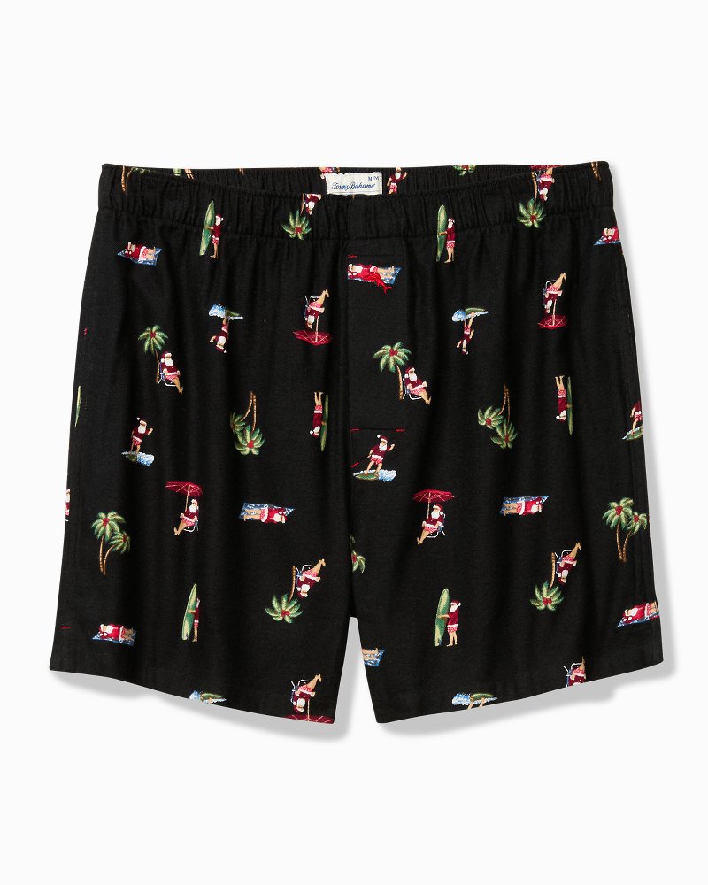 Santa's Holiday Flannel Boxers