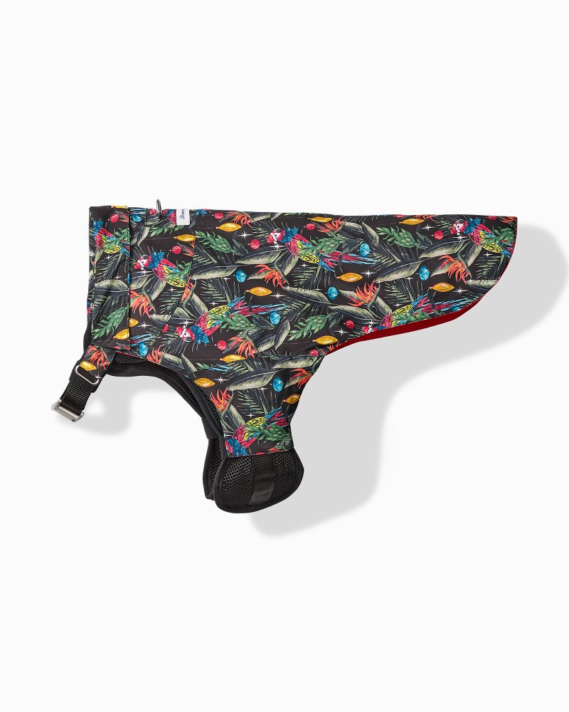 Dog Holiday Parrot Shirt & Harness Set