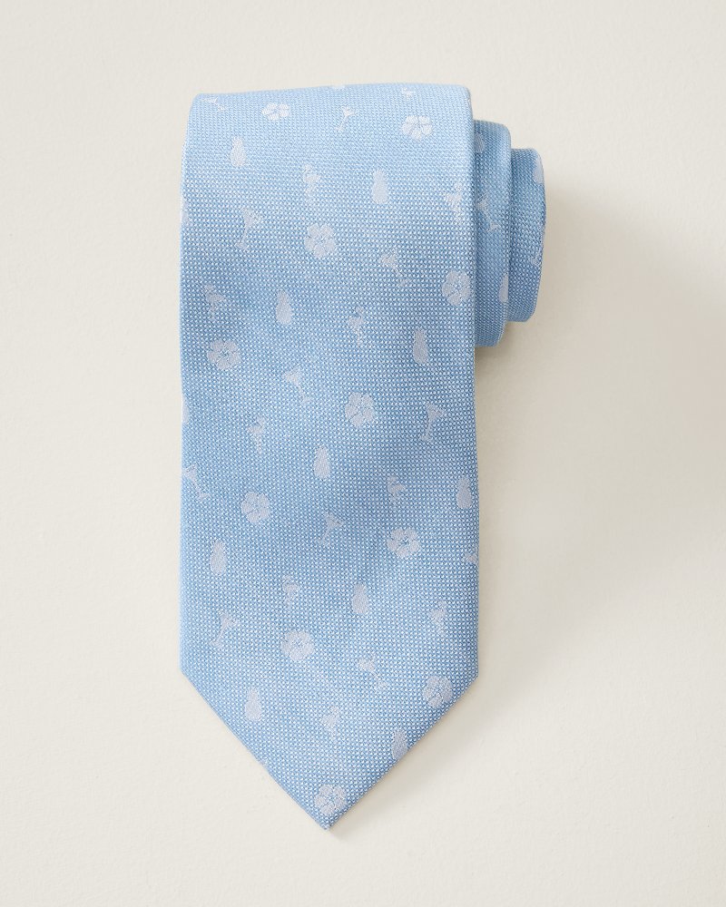 Eaton Tossed Novelty Silk-Blend Tie
