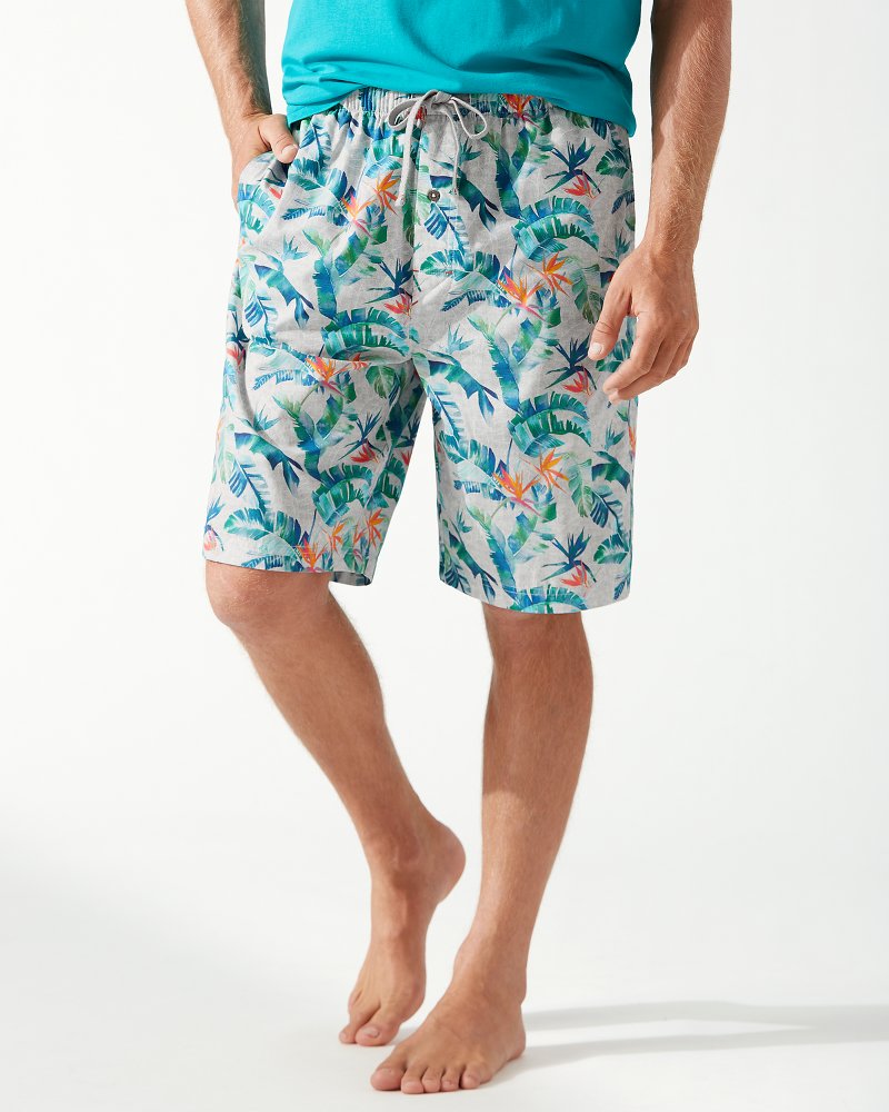 Big Tall Woven Cotton Sleep Shorts