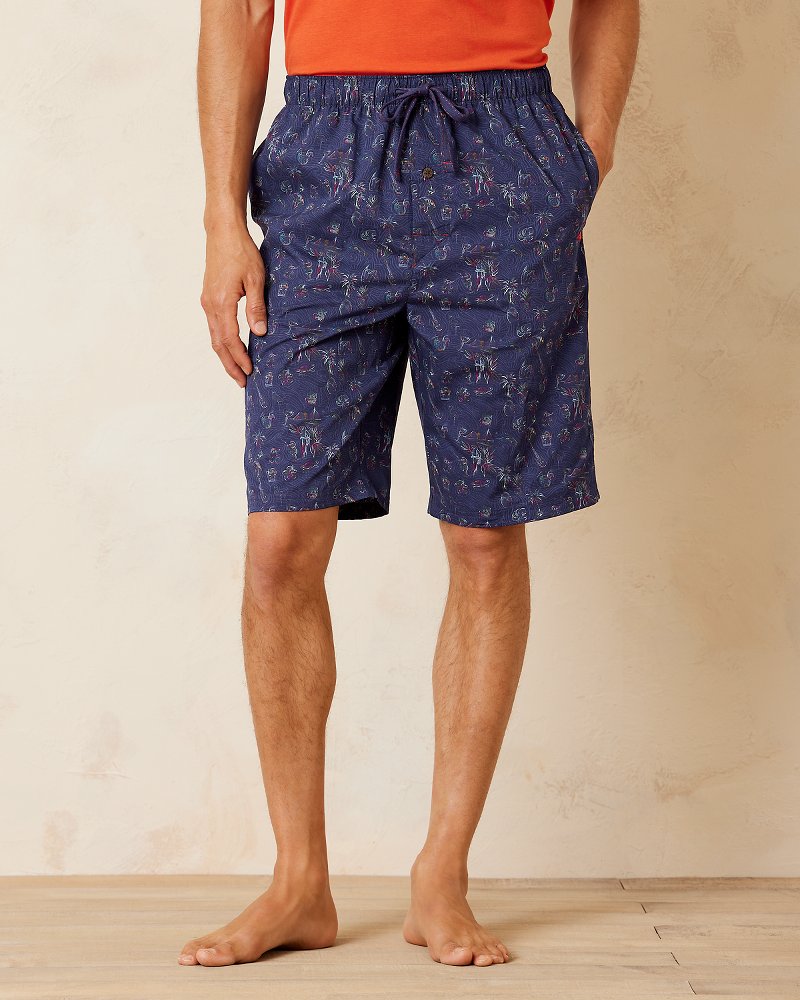 Big Tall Woven Pajama Shorts