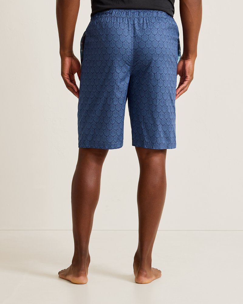 Big & Tall Woven Novelty Poplin Print Pajama Shorts