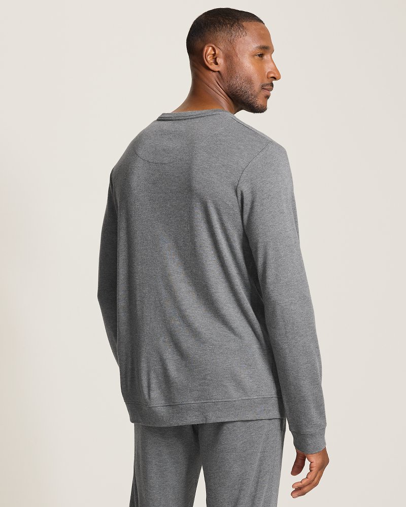 Interlock Long-Sleeve Crew T-Shirt
