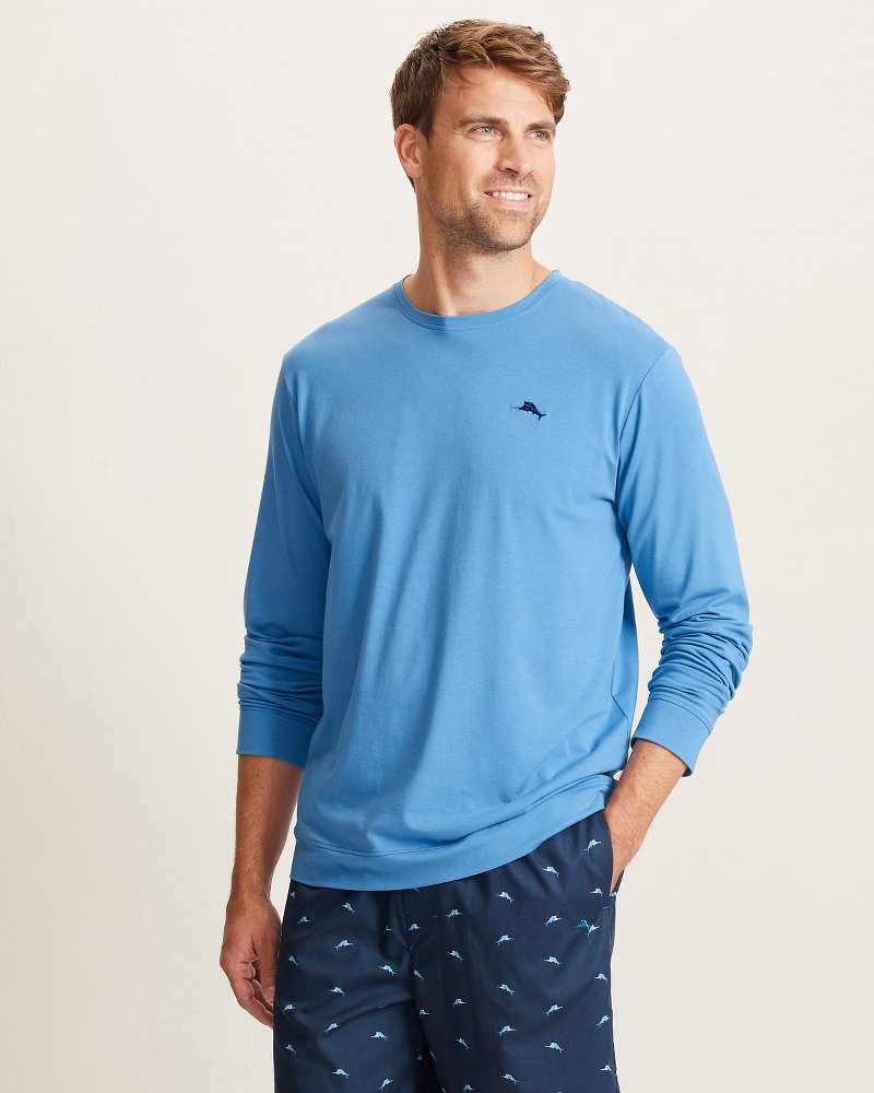 Solid Marlin Jersey Long-Sleeve T-Shirt