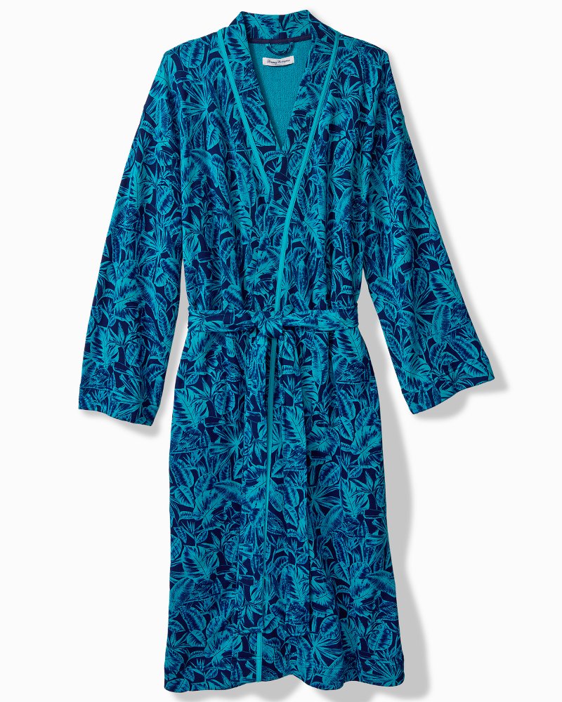 Thumbnail for Waffle Terry Kimono Robe