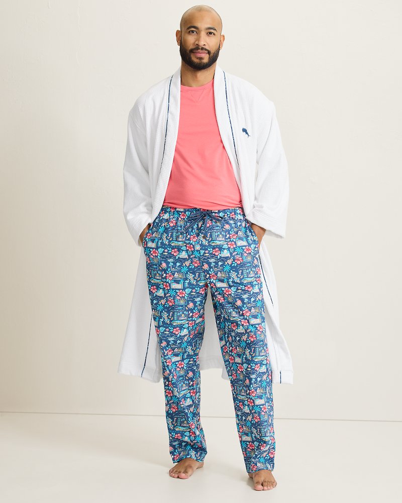 White Waffle Kimono Robe