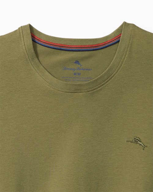 Knit Jersey Short-Sleeve Lounge Shirt