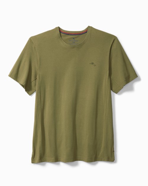 Knit Jersey Short-Sleeve Lounge Shirt