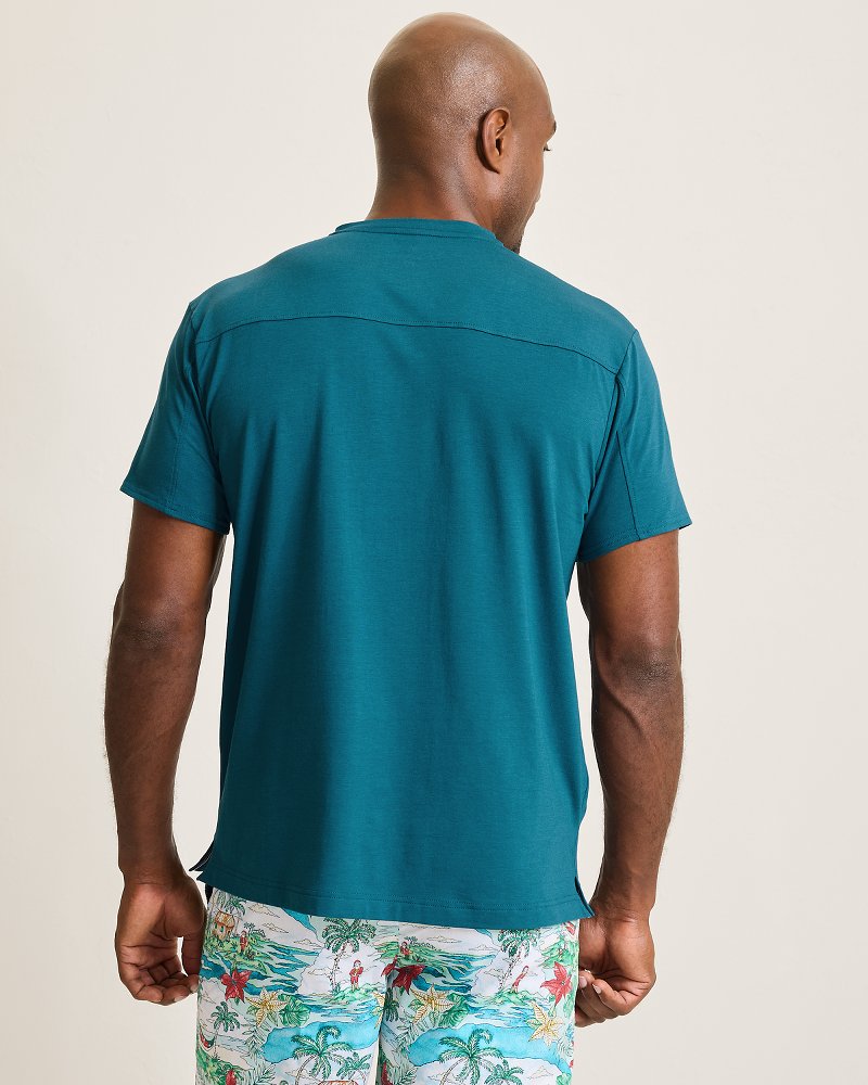 Big & Tall Jersey Short-Sleeve Henley