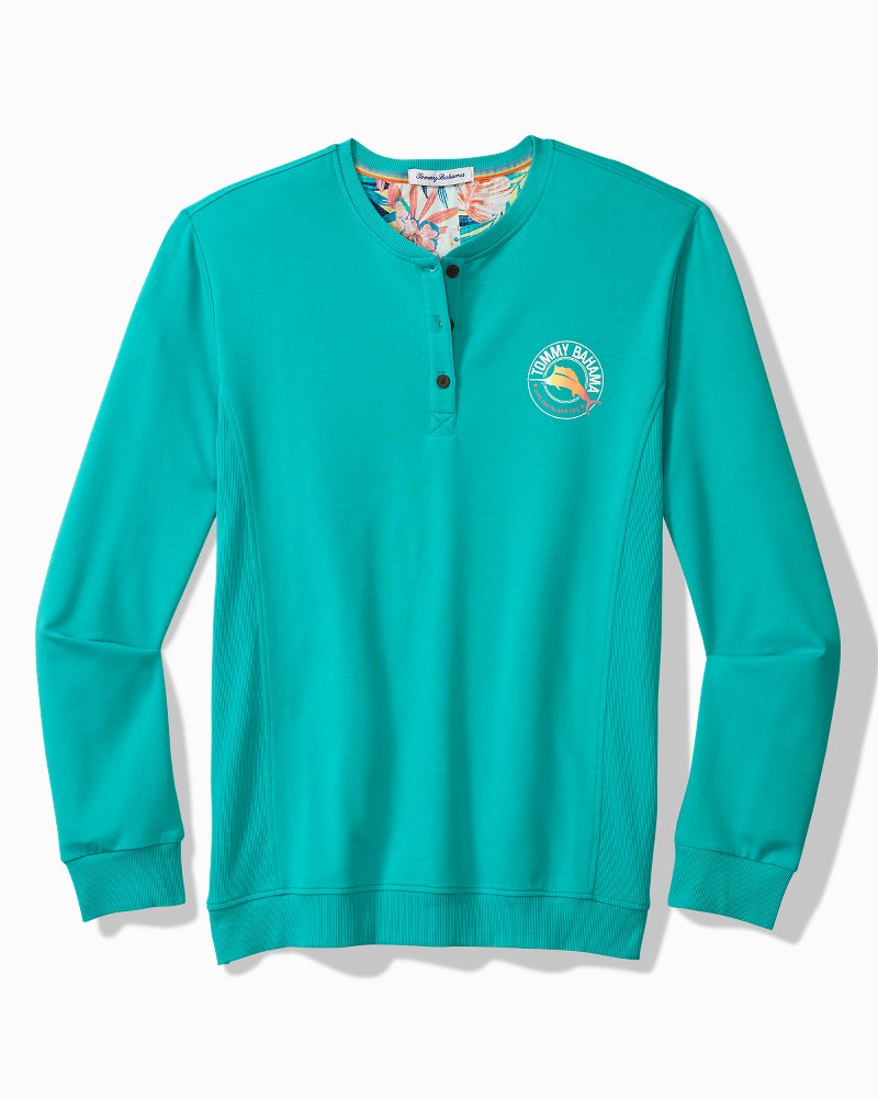 Thumbnail for Terry Long-Sleeve Henley