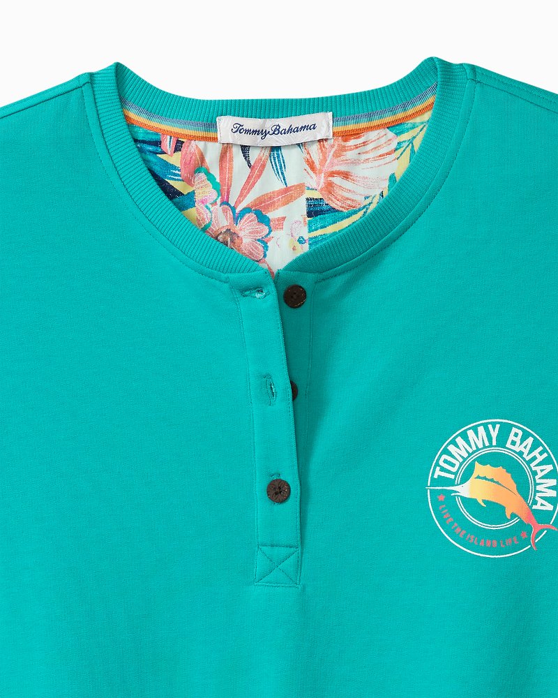 Thumbnail for Terry Long-Sleeve Henley