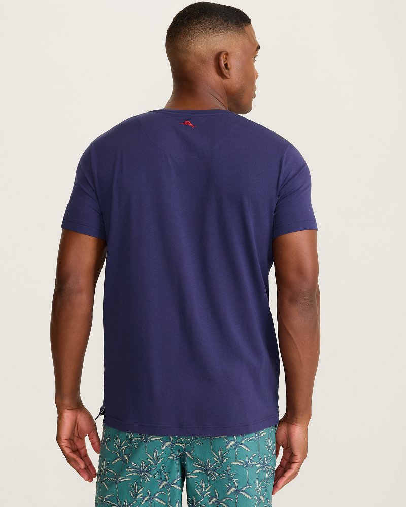 Jersey Solid Henley T-Shirt