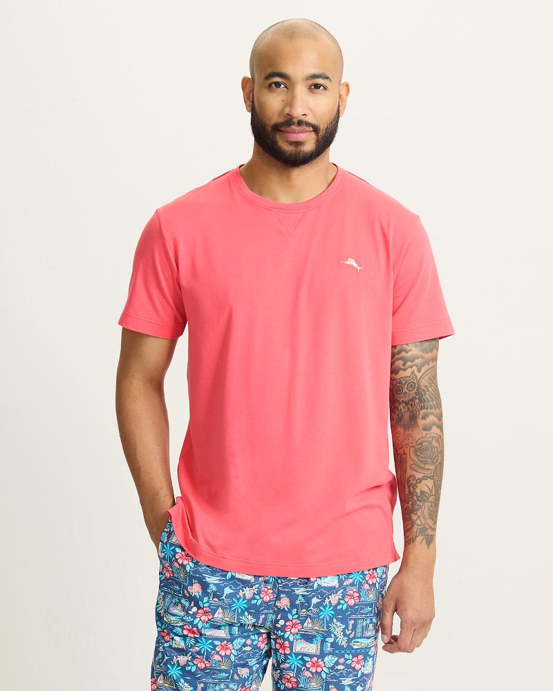 Big & Tall Jersey Marlin Crew T-Shirt