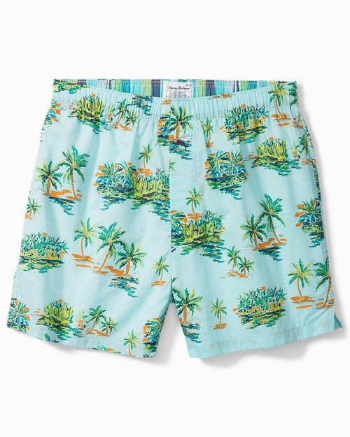 Tommy Bahama Mens Tropical Leaves Boxer Brief Tommy Bahama Mens Tropical Leaves Boxer Brief
