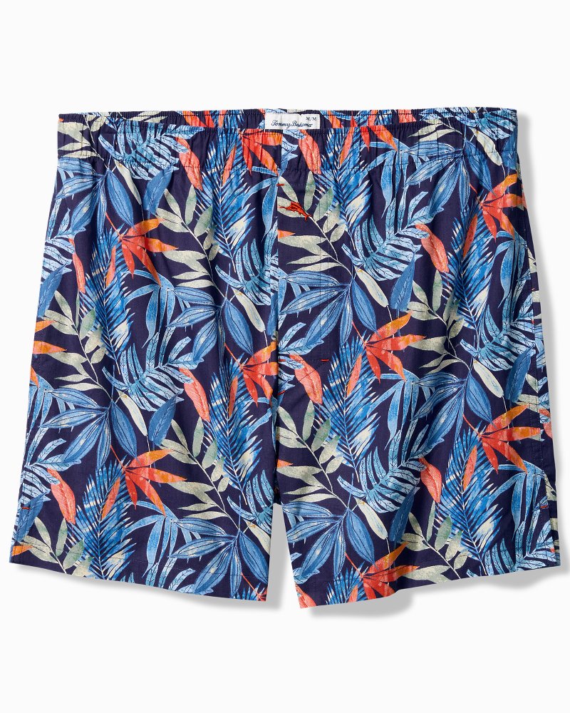 Big & Tall Woven Marlin Print Boxers