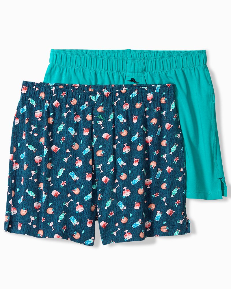 Knit Printed Boxers—2-Pack