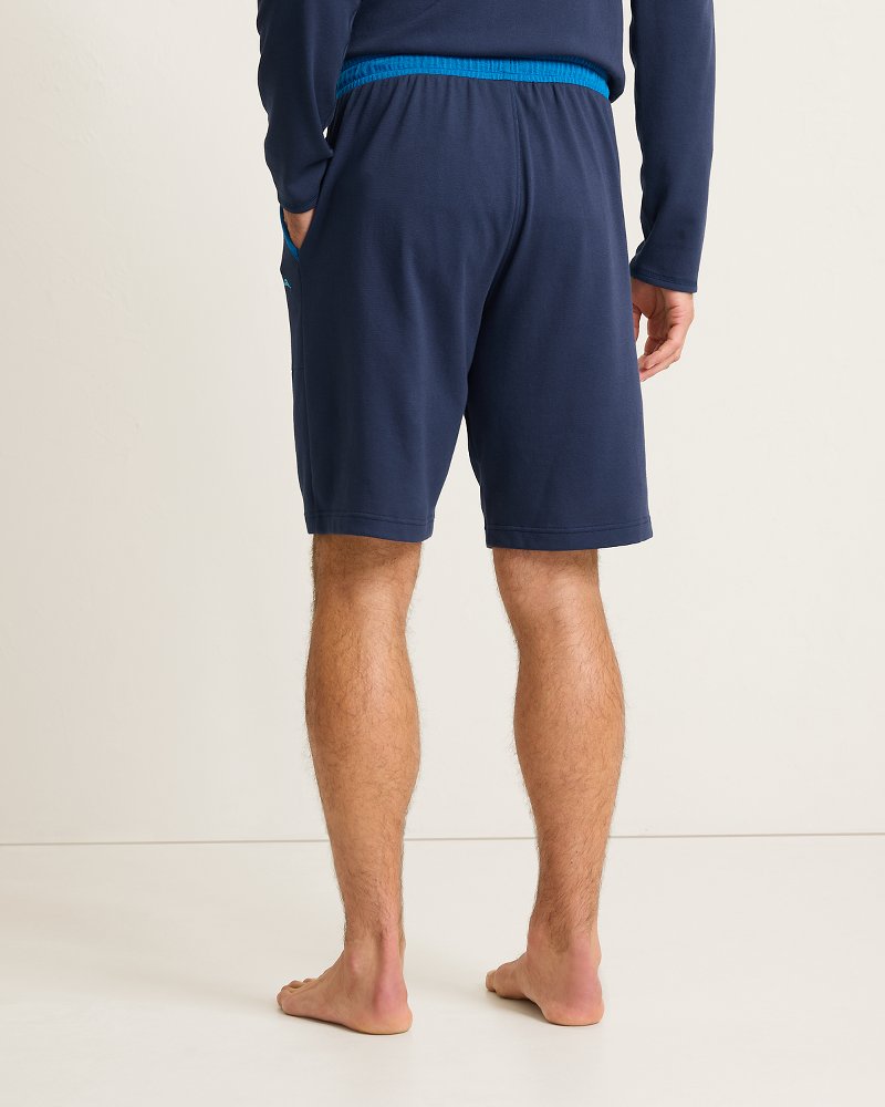 Big & Tall Textured Knit Pajama Shorts