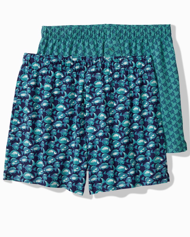Knit Print Boxers—2-Pack