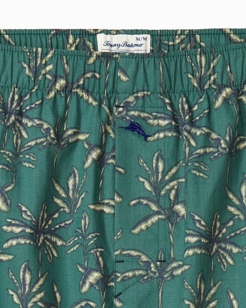 Woven Tropic Print Poplin Boxers