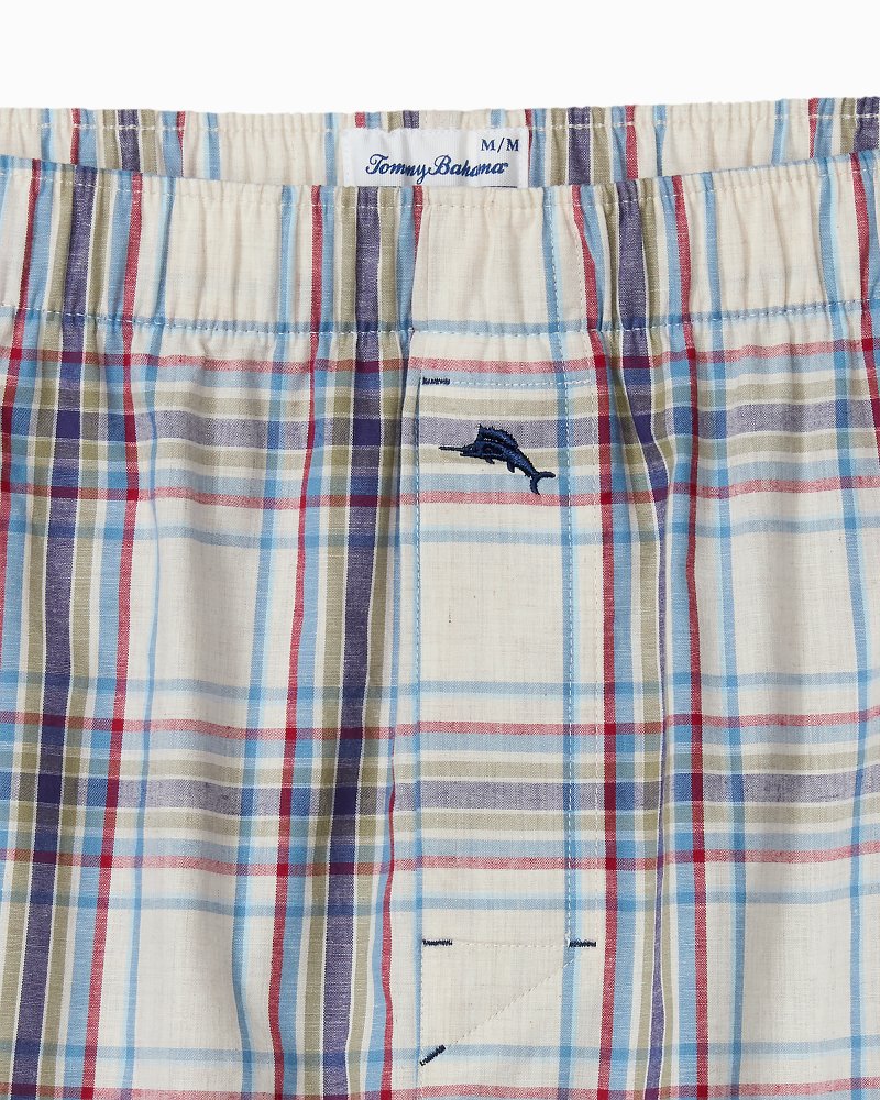 Woven Tropic Print Poplin Boxers