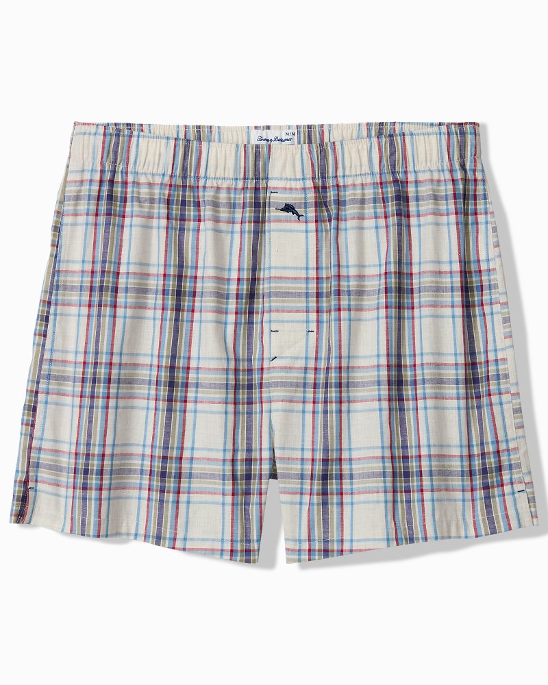 Woven Tropic Print Poplin Boxers