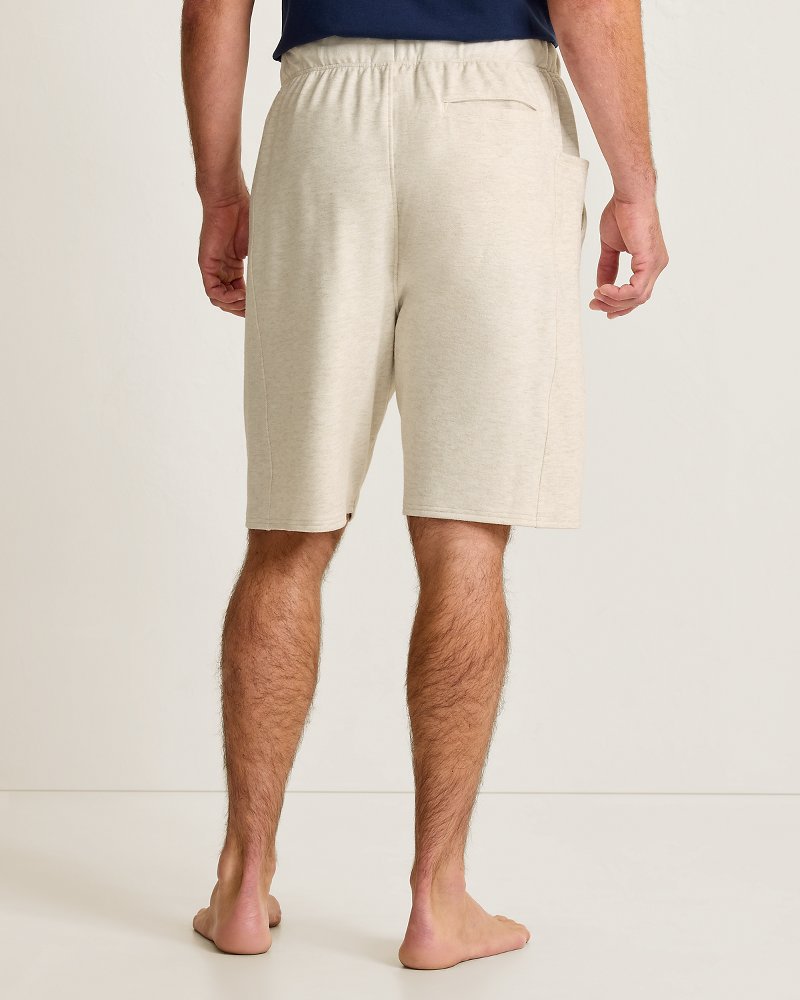 Solid Piqué Pajama Shorts