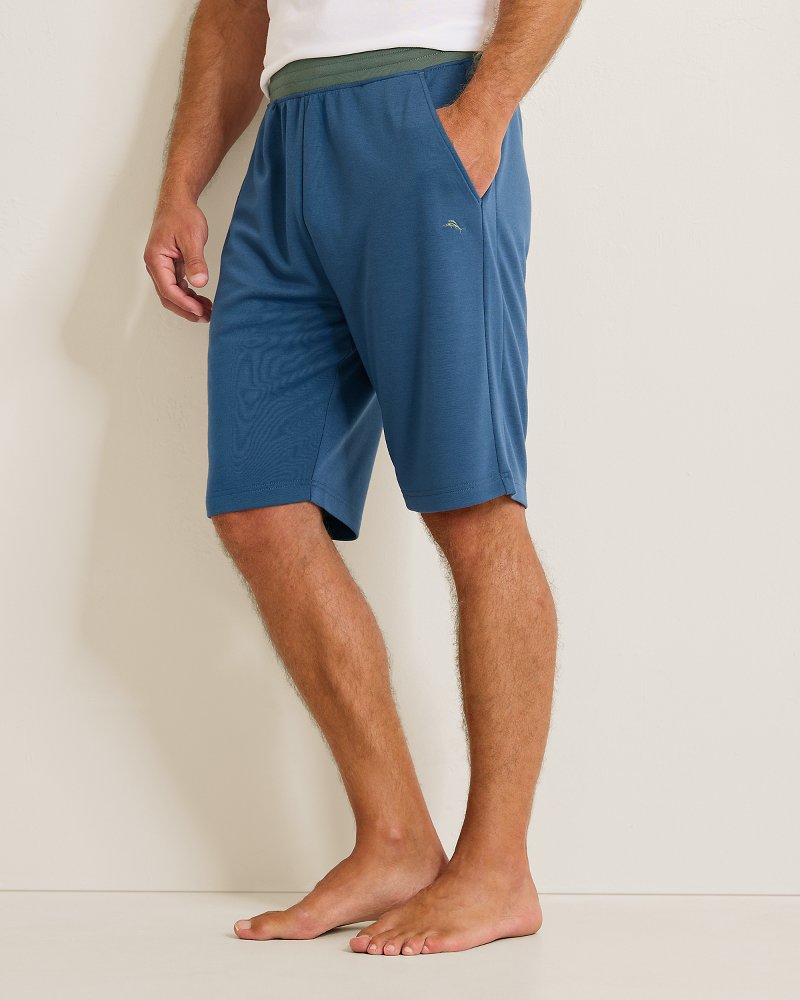 Interlock Knit Pajama Shorts