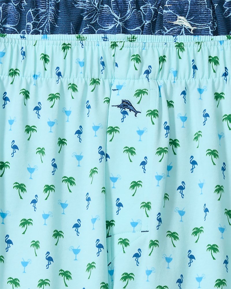 Knit Seaside Print Boxers - 2-Pack