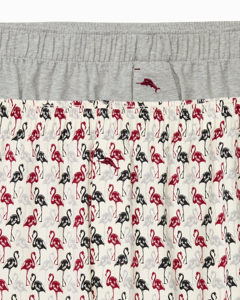 Knit Palms, Flamingos & Fronds Boxers - 2-Pack
