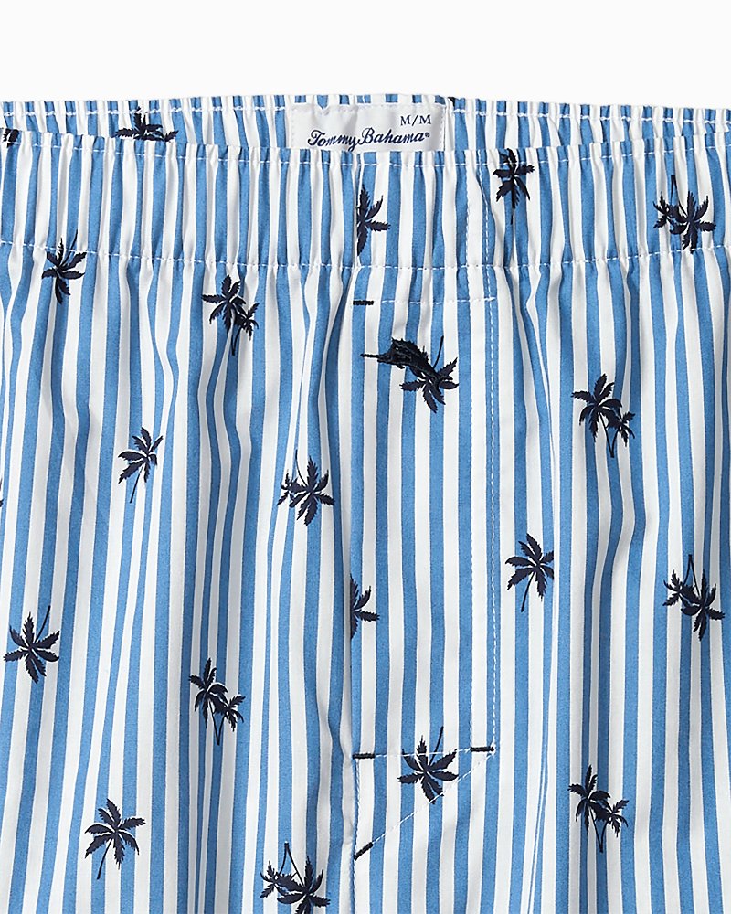 Big & Tall Woven Poplin Paradise Print Boxers