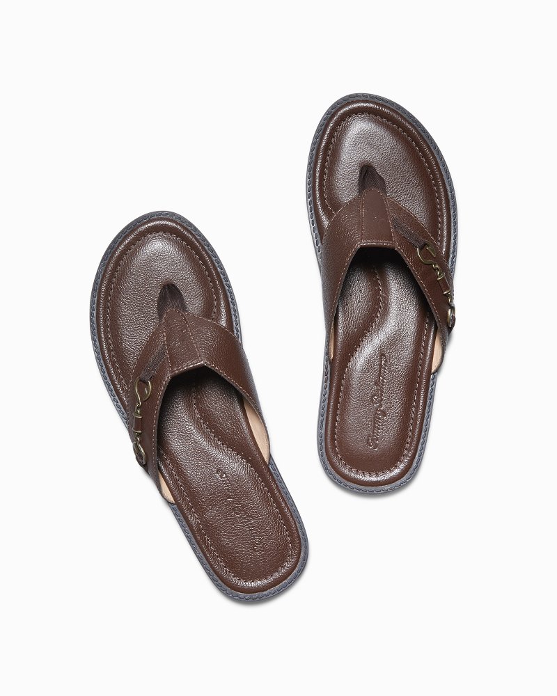 Tommy bahama leather sandals top