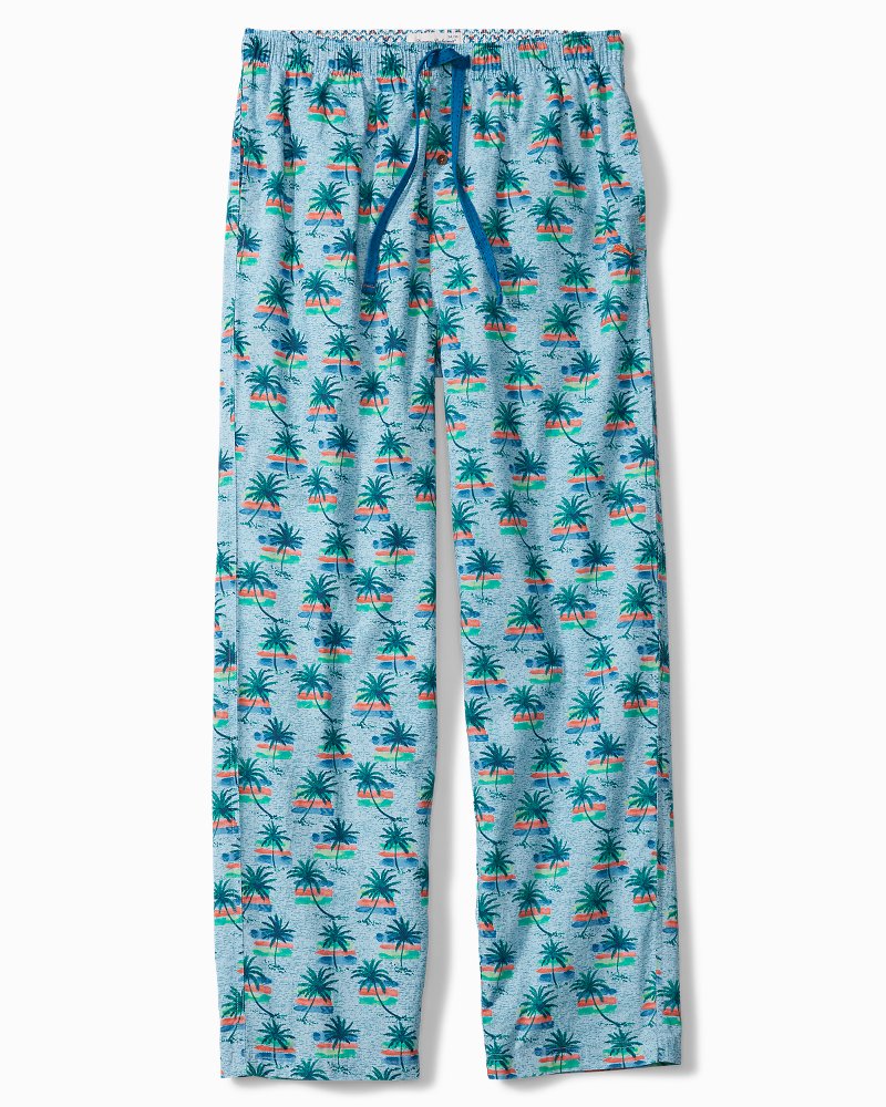 Palm Trees Woven Lounge Pants