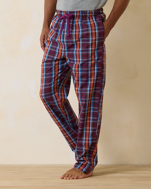 Big & Tall Woven Cotton Pajama Pants
