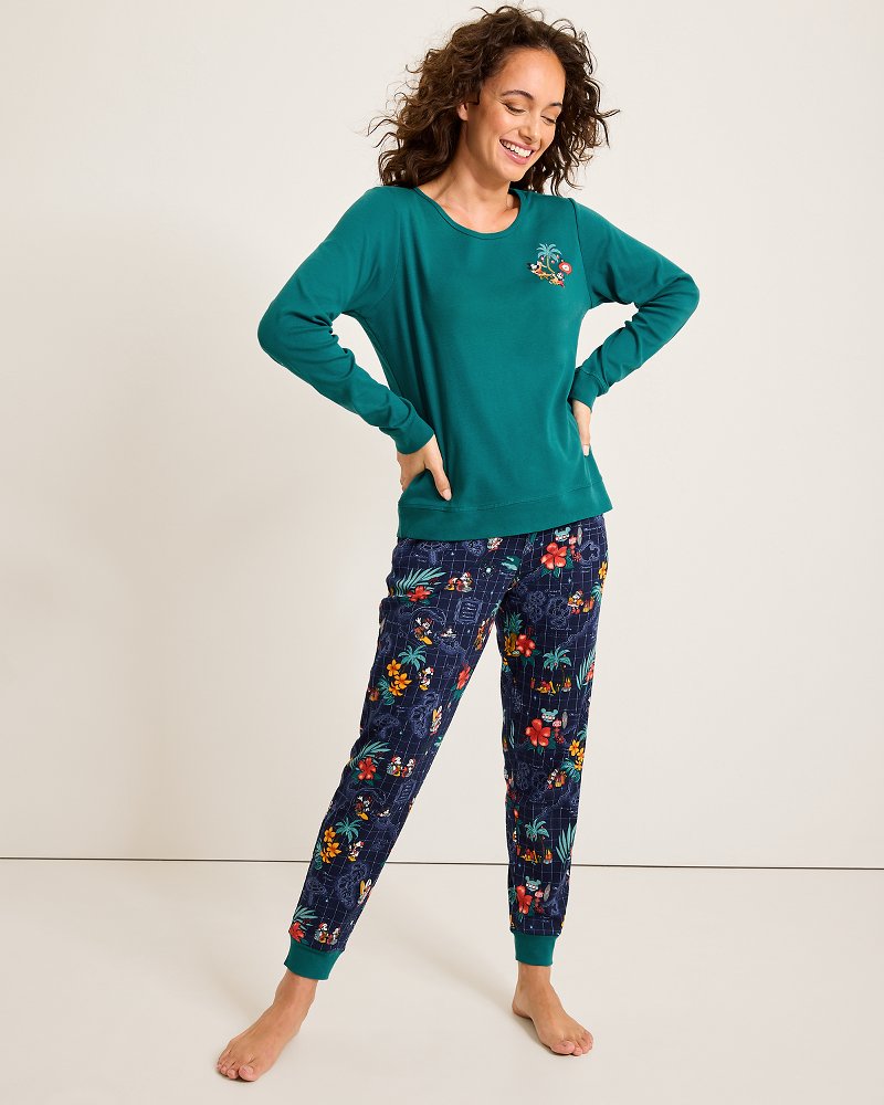 Disney Women's Long Sleeve & Pants Family Pajama Set