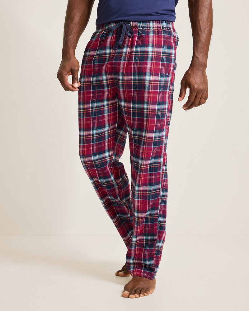 Big & Tall Flannel Plaid Pajama Pants