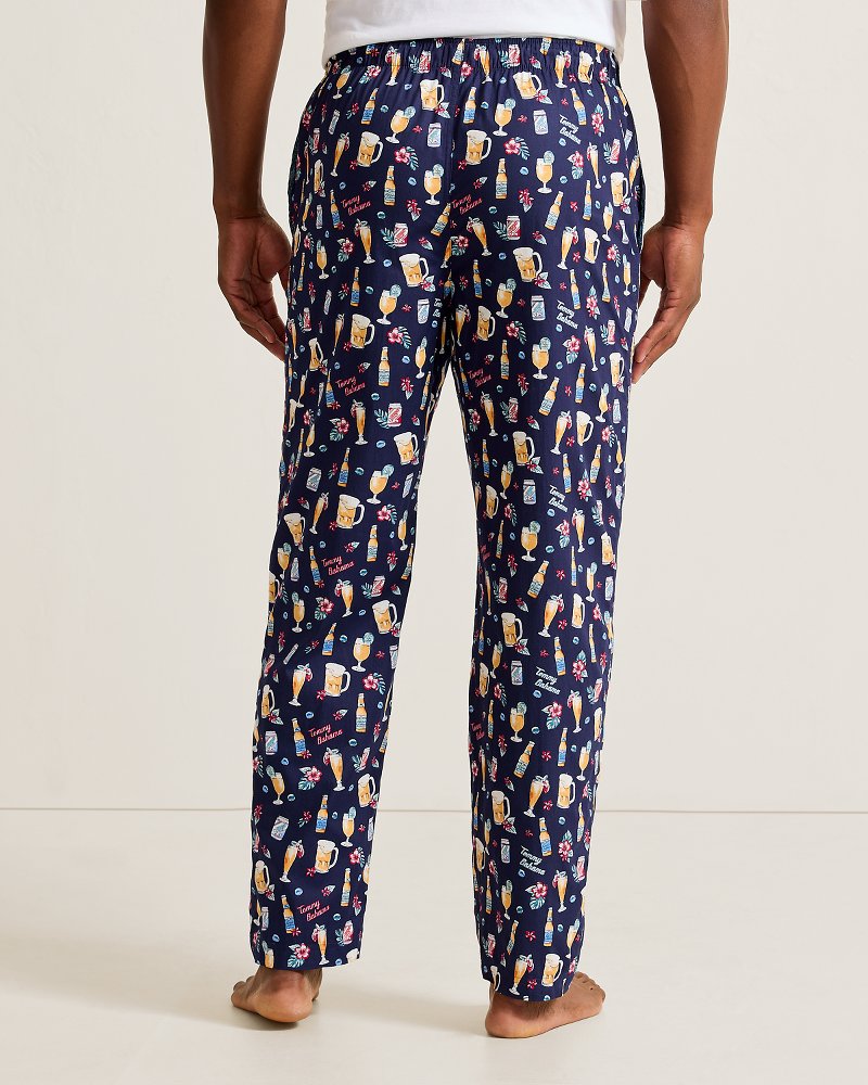 Big & Tall Woven Novelty Poplin Print Pajama Pants