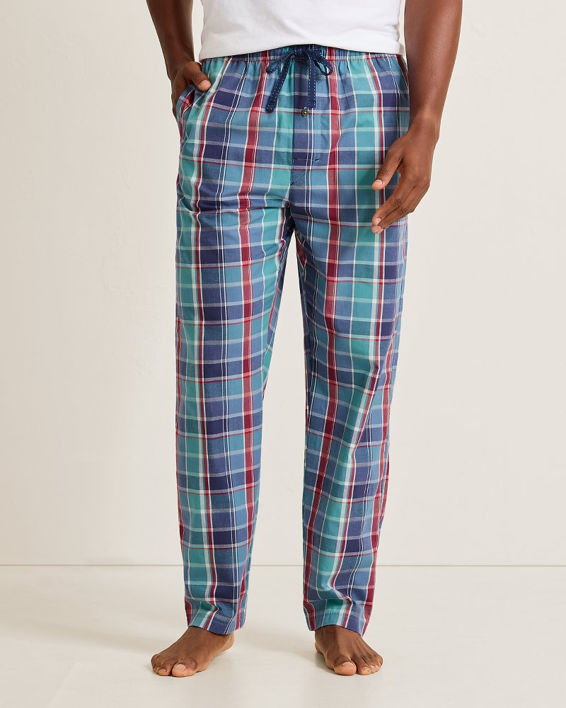 Woven Novelty Poplin Print Pajama Pants