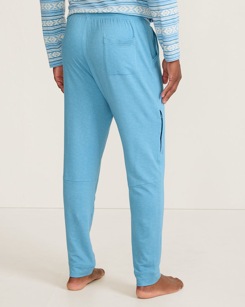 Ocean Stripe French Terry Joggers