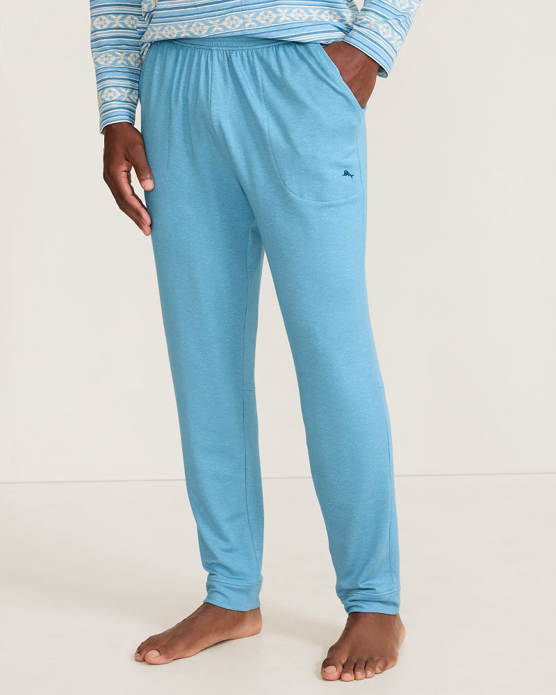Ocean Stripe French Terry Joggers